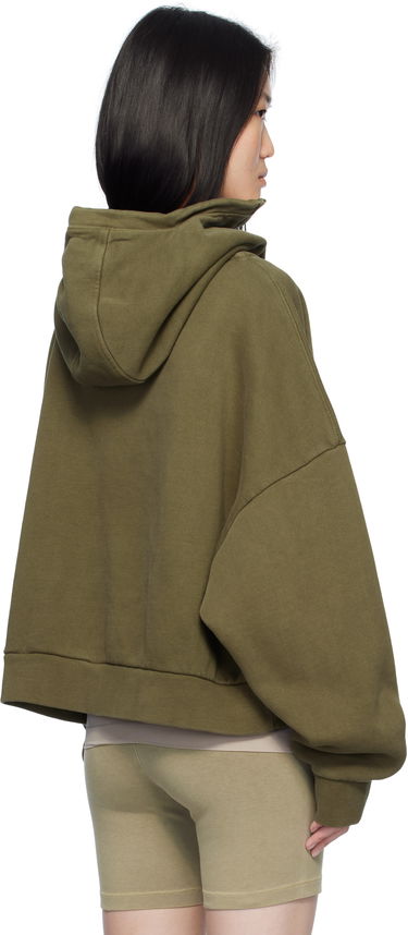 Mikina Entire Studios Hoodie Full Zip Zelené | ES2106MI, 2
