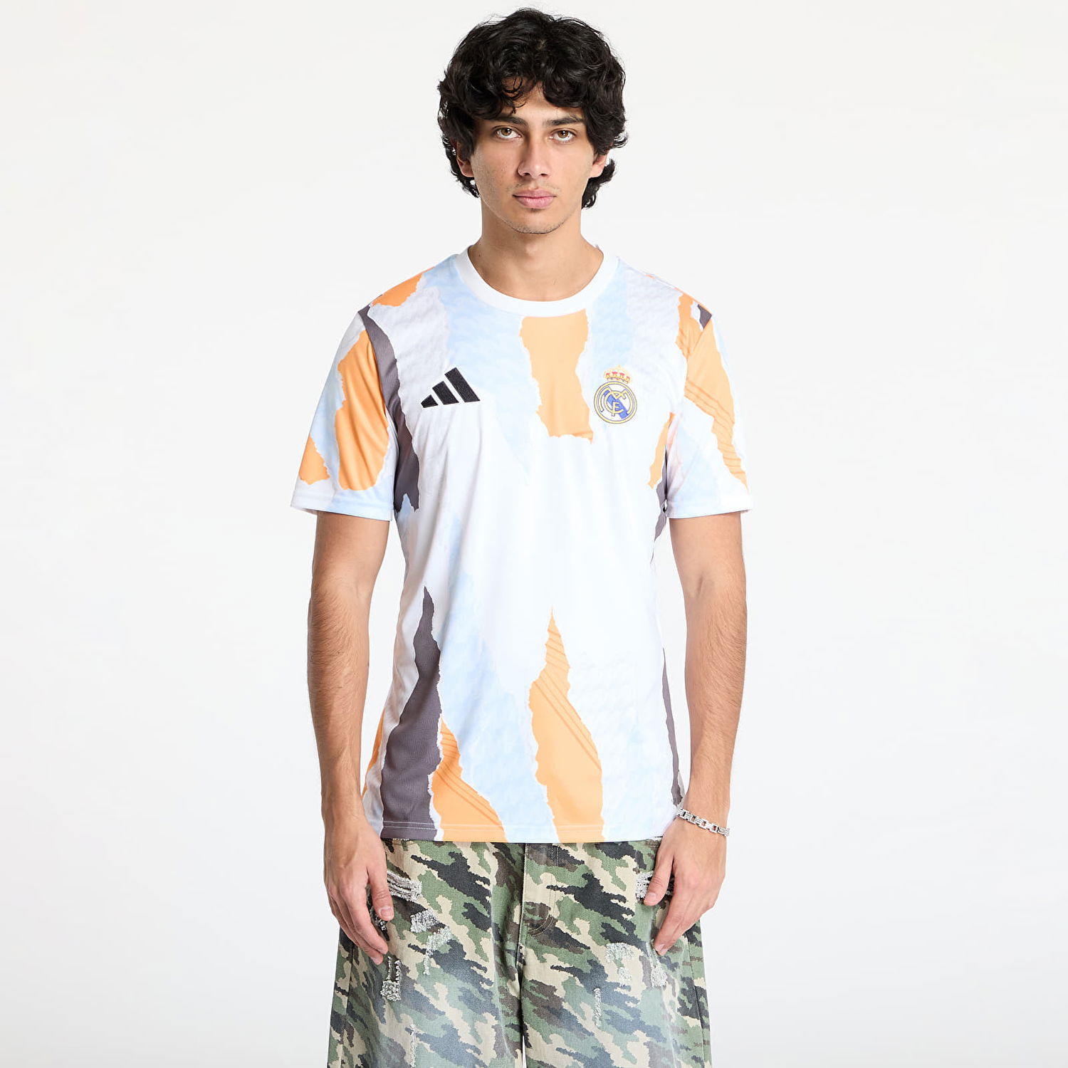 Dres adidas Performance Real Madrid 24/25 Pre-Match Jersey Biela | JJ3493, 0