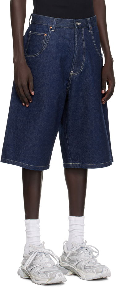 Šortky VETEMENTS Vetements Hip-Hop Denim Shorts Modrá | UH76DP125N, 1