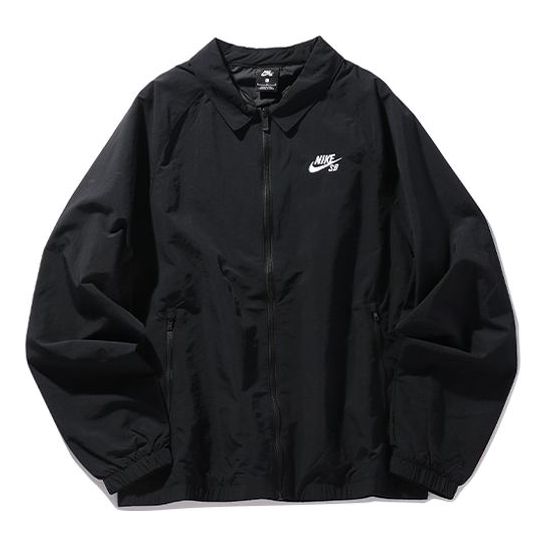 Vetrovka Nike SB SB Woven Logo Jacket Čierna | CV4306-010