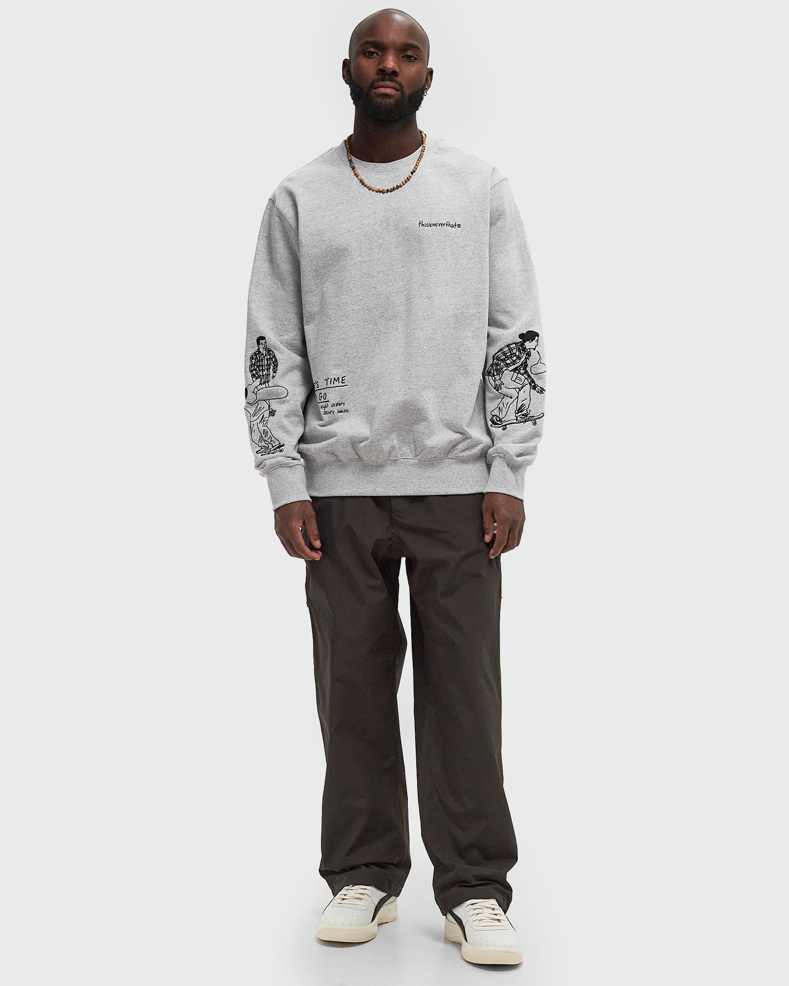 SKETCH EMBROIDERY CREWNECK Sweatshirt