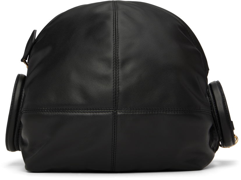 Taška cez rameno Alaïa ALAÏA Leather Bracelet Pouch Čierna | AA1L8001I062
