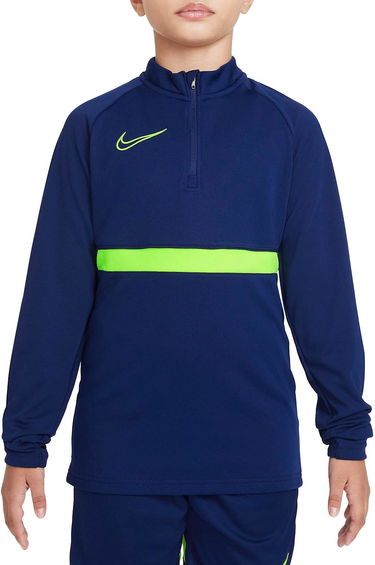 Sveter Nike Dri-FIT Academy 21 Youth Training 1/4 Zip Top Navy | cw6112-492, 0