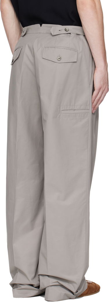 Nohavice AMI AMI Paris Large Trousers Šedá | HTR432.CO0101, 2