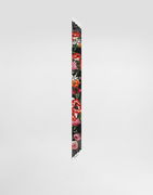 Dolce & Gabbana Silk Twill Floral Bandeau