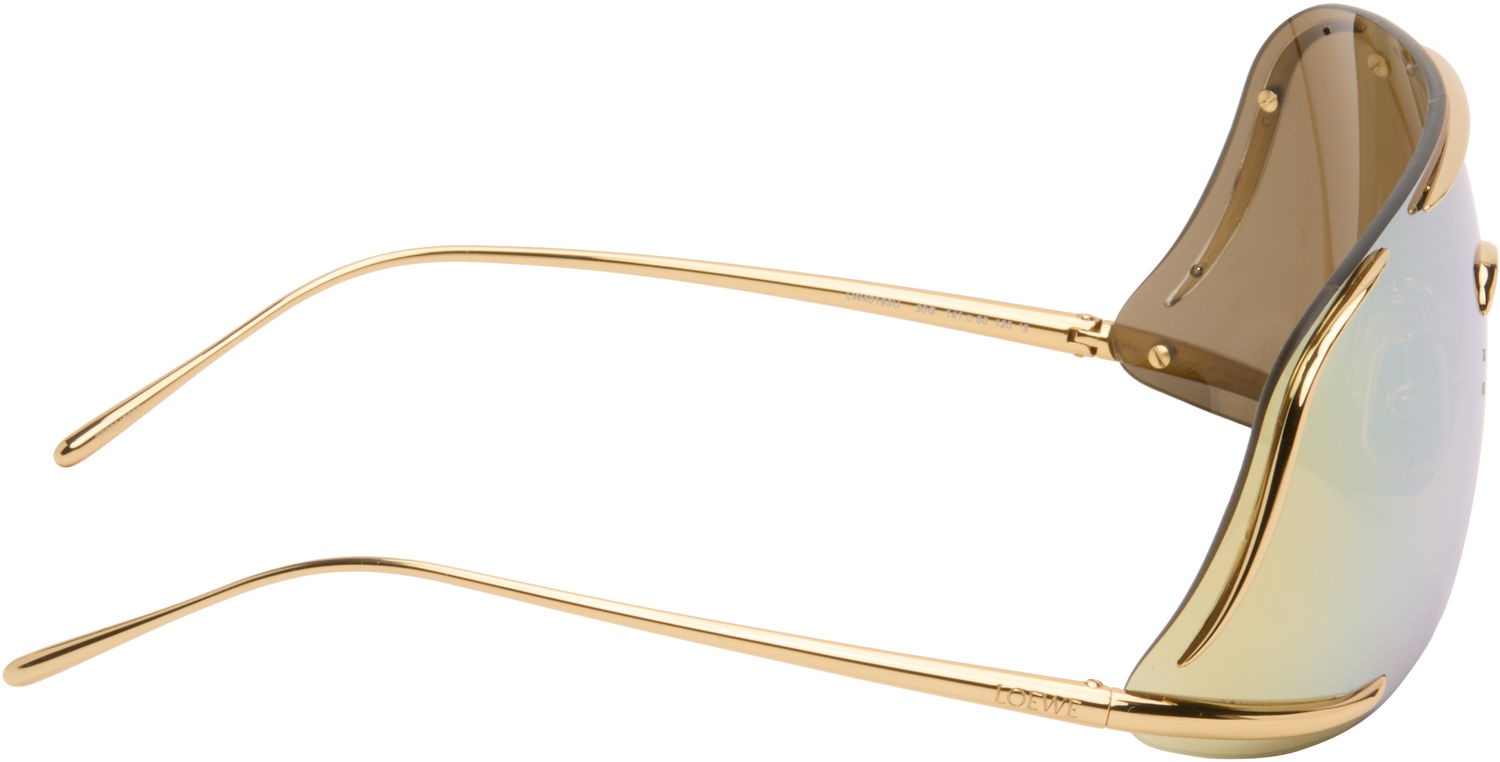 Slnečné okuliare Loewe Shield Mask Sunglasses Žltá | LW40193UW0030G 192337293856, 1