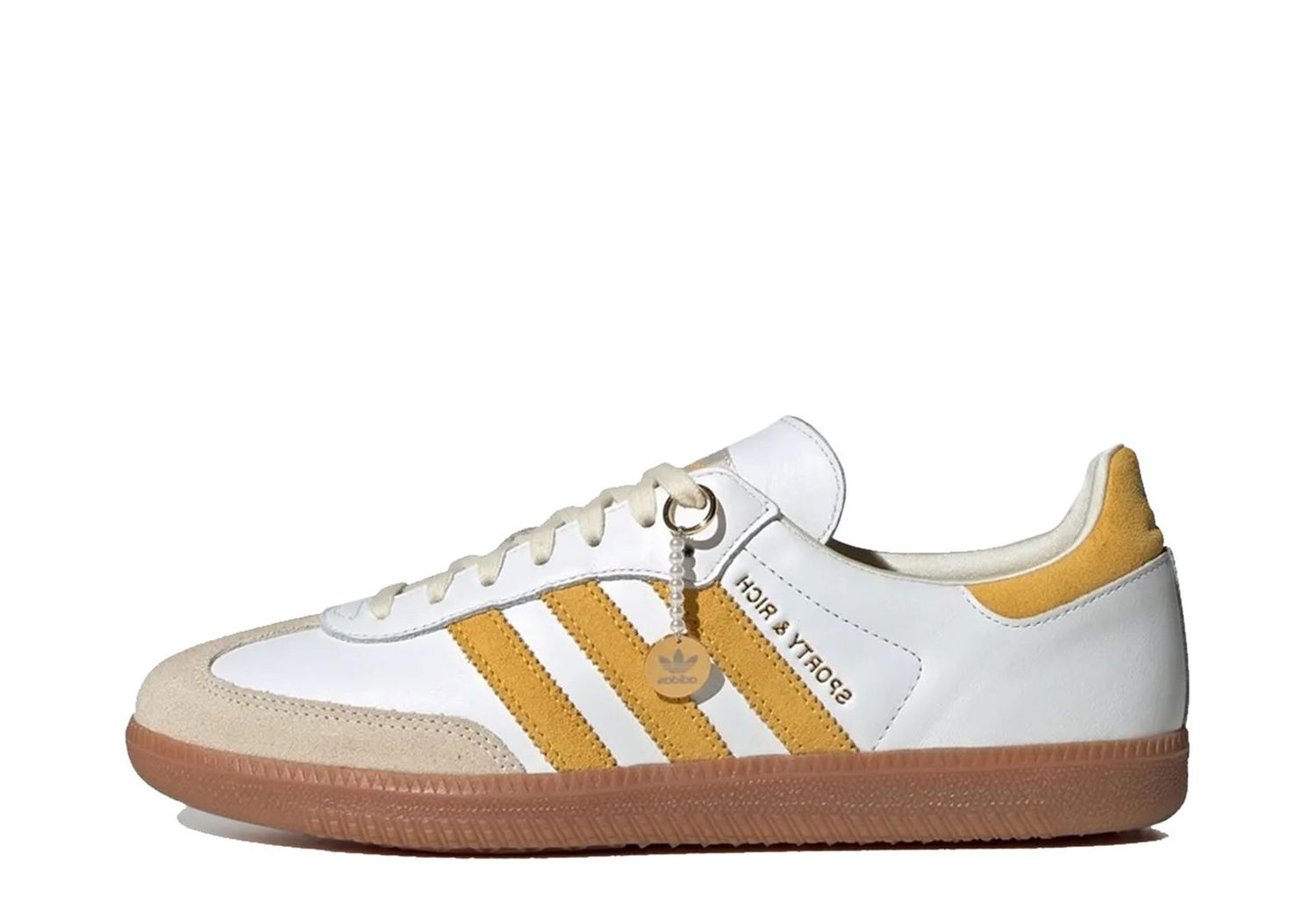 Tenisky a topánky adidas Originals Sporty & Rich x Samba "White Bold Gold" Žltá | IF5661, 1
