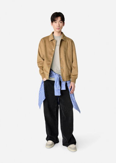 Bomber bunda AXEL ARIGATO Faux Suede Varsity Jacket Béžová | A2859002, 6