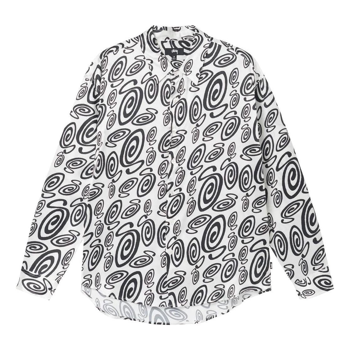 Košeľa Stüssy Stussy Swirly Shirt Biela | 1110242, 0