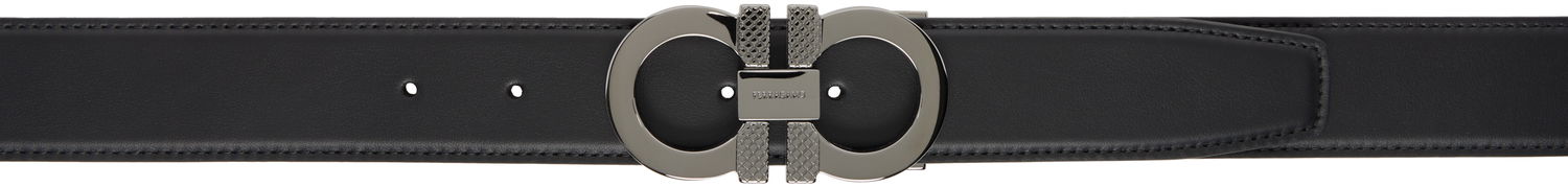 Opasok FERRAGAMO Reversible Adjustable Belt Čierna | 750184, 0
