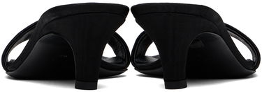 Starostlivosť o obuv TOTEME TOTEME 'The Mule' Heeled Sandals Čierna | 243-WAS0154-FB0232, 1