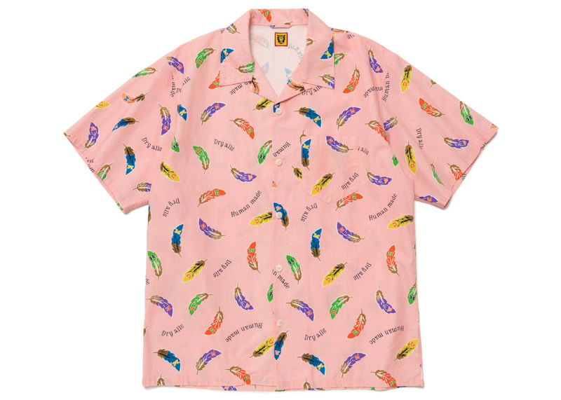 Košeľa Human Made Feather Aloha Shirt Ružová | HM25SH015, 0