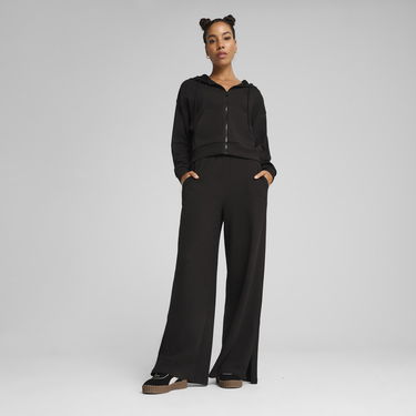 Nohavice Puma HER Comfort High-Waisted Straight-Leg Pants Čierna | 685061_01, 5