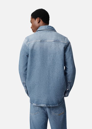 Košeľa AXEL ARIGATO West Washed Denim Shirt Modrá | A3265001, 3