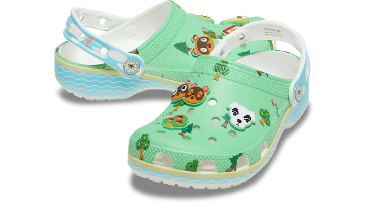 Tenisky a topánky Crocs Animal Crossing Classic Clogs Zelené | 210113-90H, 1