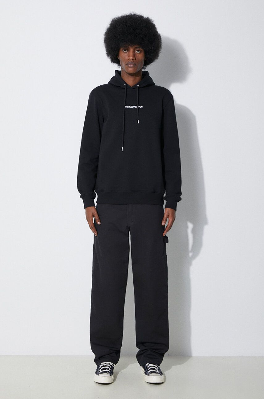Mikina Han Kjøbenhavn Han Kjøbenhavn Graphic Hoodie Čierna | M.133616, 1