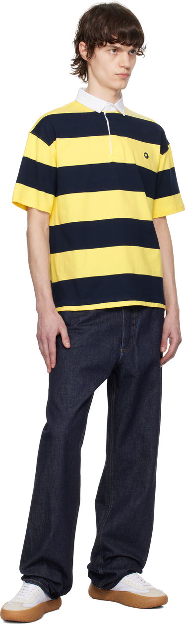 Polo tričko Coperni Coperni Striped Polo Žltá | COPJS117F5026MEN, 3