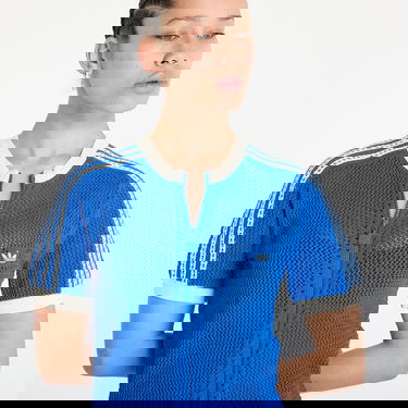 Šaty adidas Originals adidas Originals Premium Crochet Dress Modrá | JN3618, 1