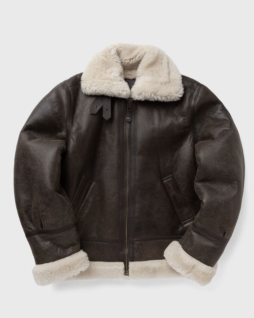 Bomber bunda Schott NYC Bomber Jacket Hnedá | LC1259-MARRON