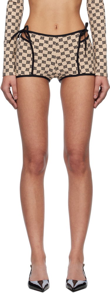 Nohavičky MISBHV MISBHV Monogram Coquette Shorts Béžová | 250W356, 0