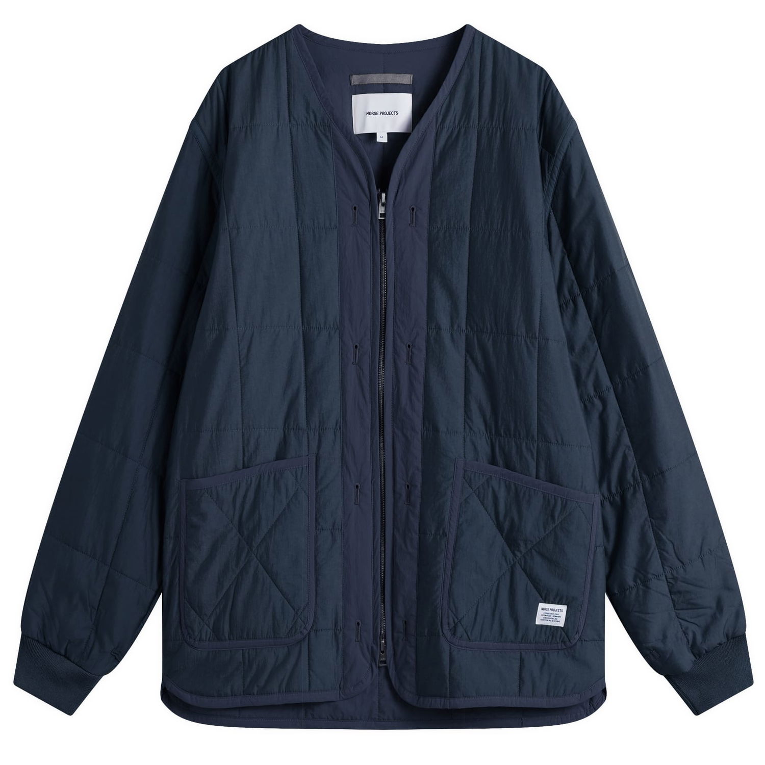 Prešívaná bunda NORSE PROJECTS Military Liner Jacket, Size Large Navy | N50-0272-7004, 0