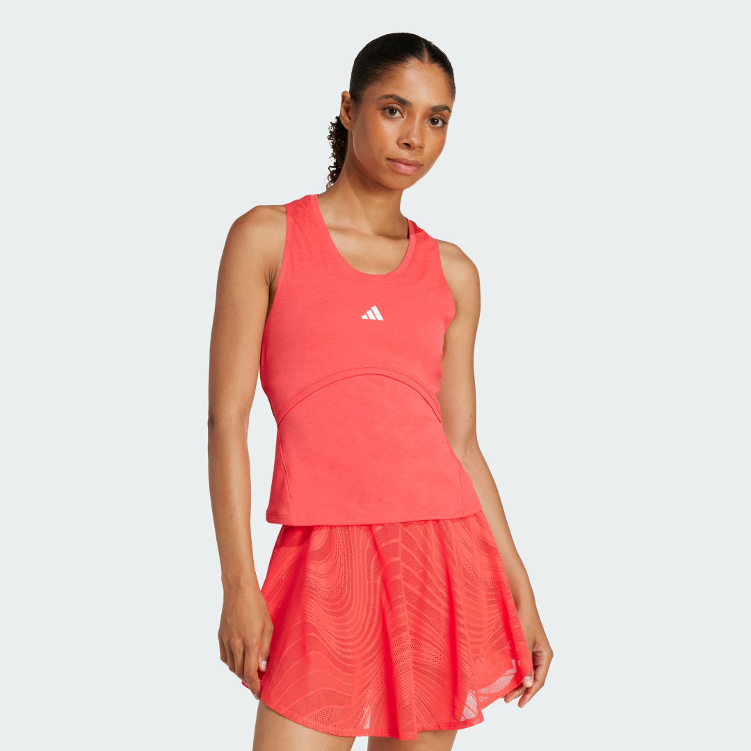 Tielko adidas Performance Climacool Pro Tennis Tank Top Červená | IN6161, 0
