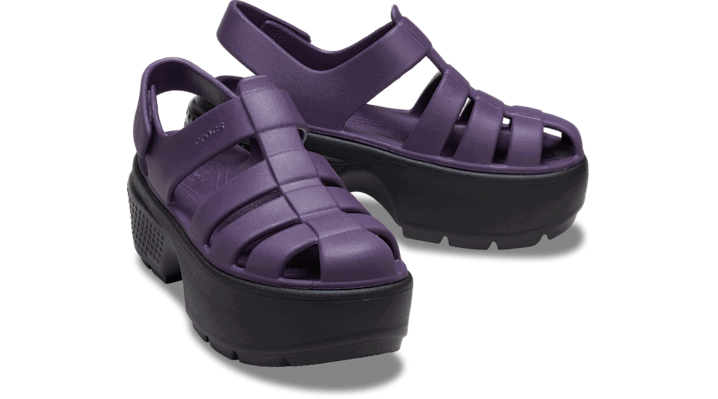 Stomp Fisherman Sandals Dark Iris