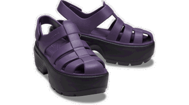 Tenisky a topánky Crocs Stomp Fisherman Sandals Dark Iris Fialová | 209938-5AS, 1