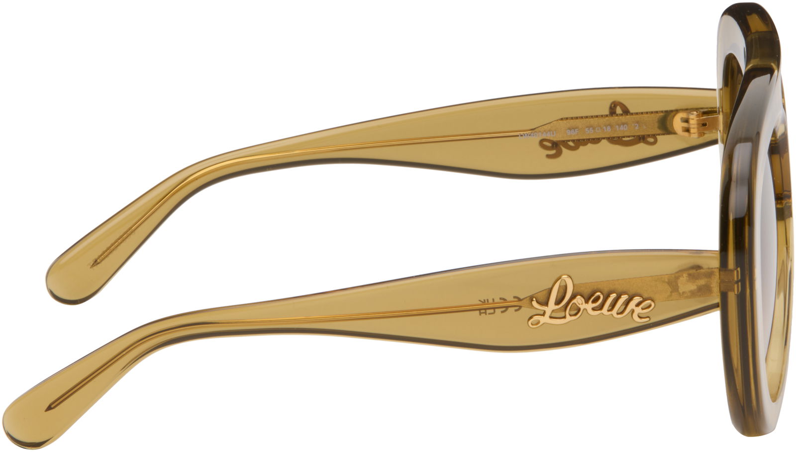 Round Spoiler Aviator Sunglasses