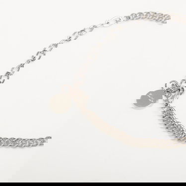 Náramok Palm Angels Logo Plate Bracelet Silver/ Red Universal Metalická | PMOA052S25MAT0017225, 1