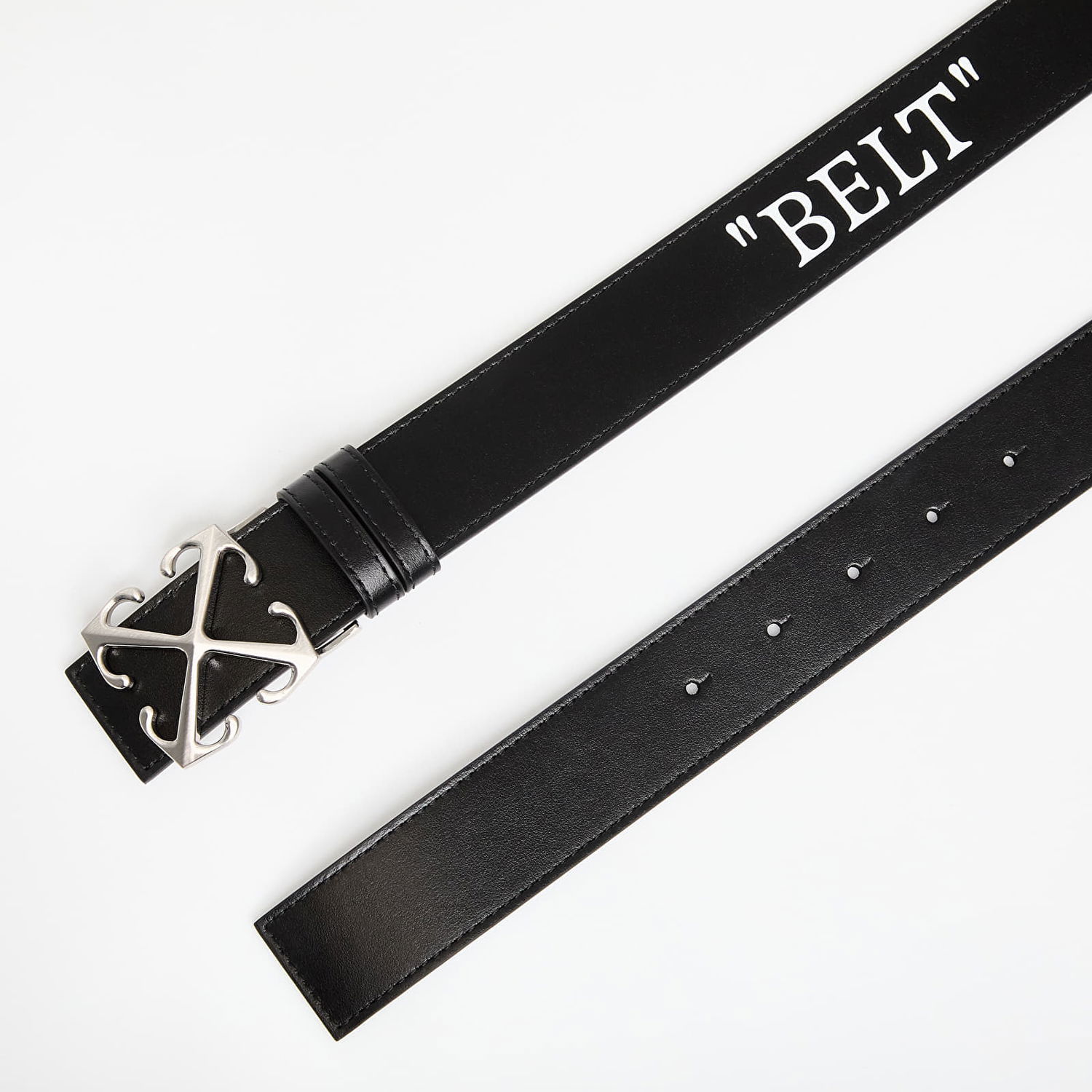Opasok Off-White Off-White Arrow Belt 35mm Čierna | OMRB14AC99LEA0011001, 1