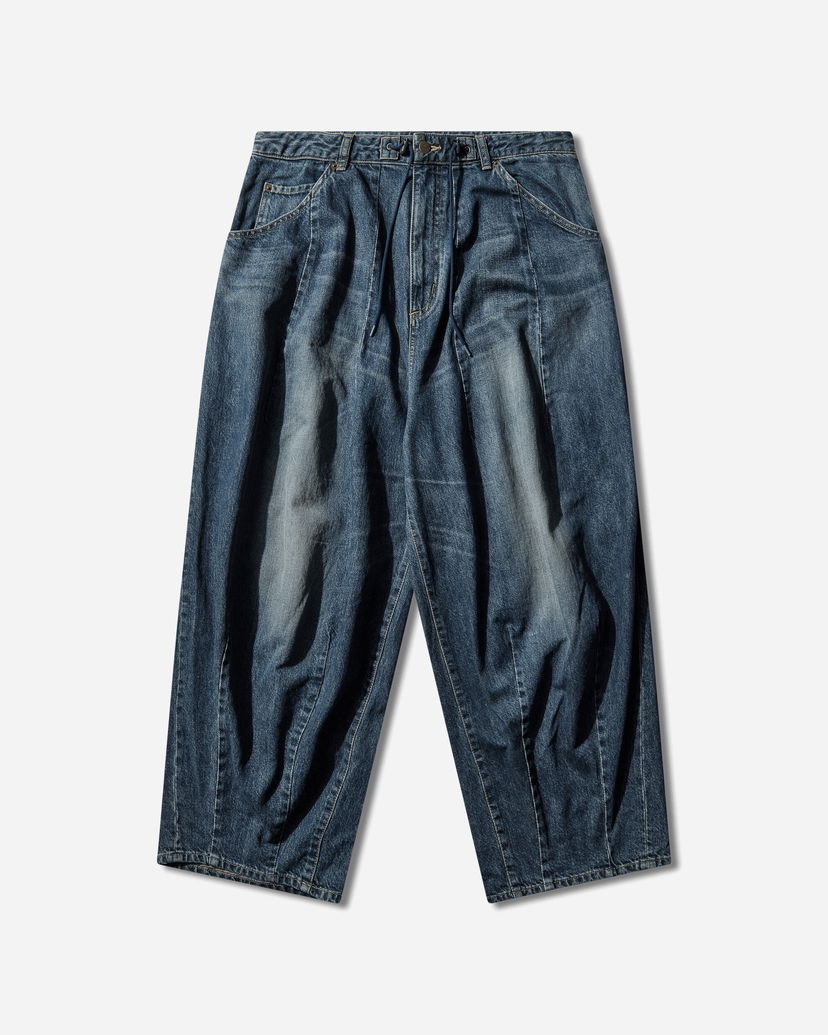 Džínsy Needles HD Baggy Jeans Modrá | RW235 BLUE