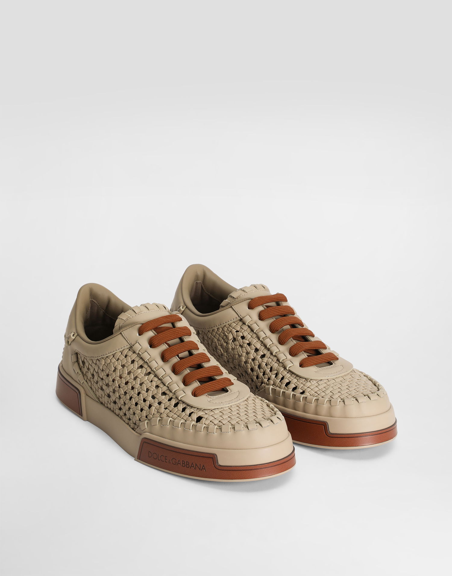 Tenisky a topánky Dolce & Gabbana Dolce & Gabbana Portofino Yacht Shoes Béžová | A20195A9T938V750, 1
