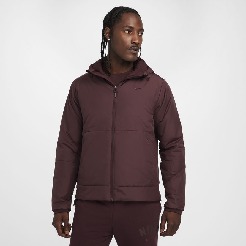 Bunda Nike Men's Therma-FIT Jacket Vínová | FB7544-652