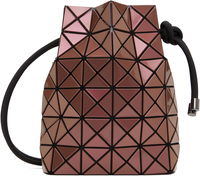 Geometric Pattern Gloss Shoulder Bag