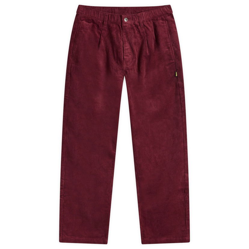 Nohavice Converse Corduroy Pant Burgundy Vínová | 10027811-A01