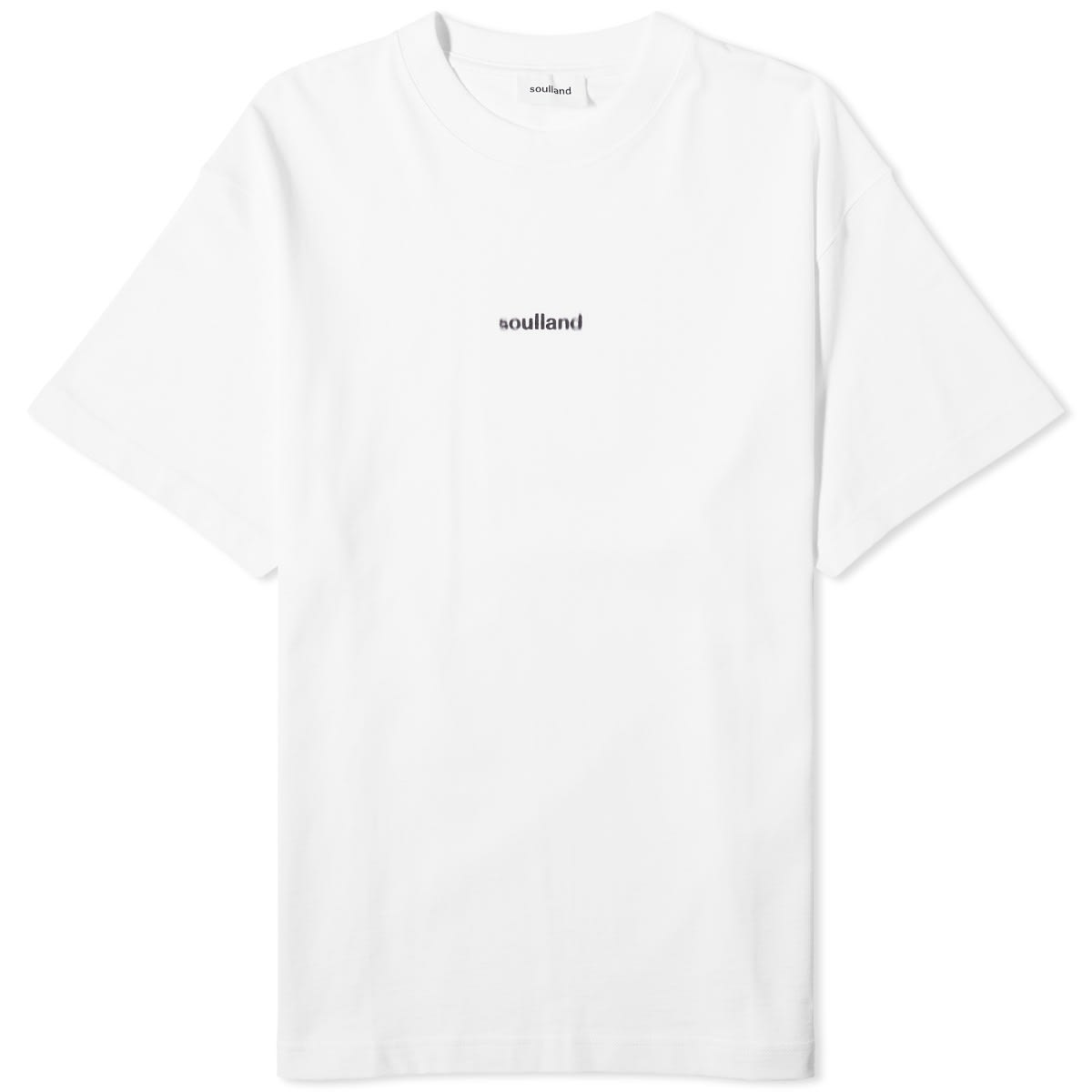 Tričko Soulland Kai Blur T-Shirt Biela | 41072-1063-WHT, 0