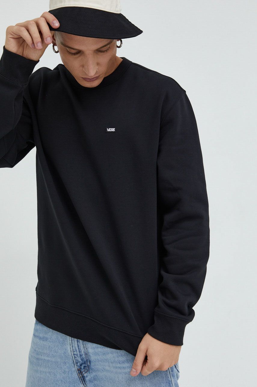 Mikina Vans Versa Standart Sweatshirt Čierna | VN0A5KDTBLK1, 0
