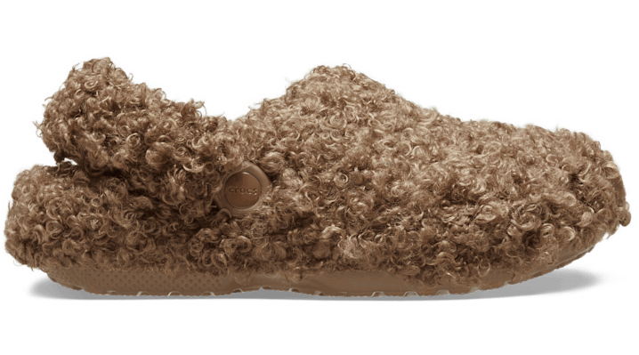 Tenisky a topánky Crocs Classic Faux Doodle Fur Clogs Hnedá | 210849-2EY, 0