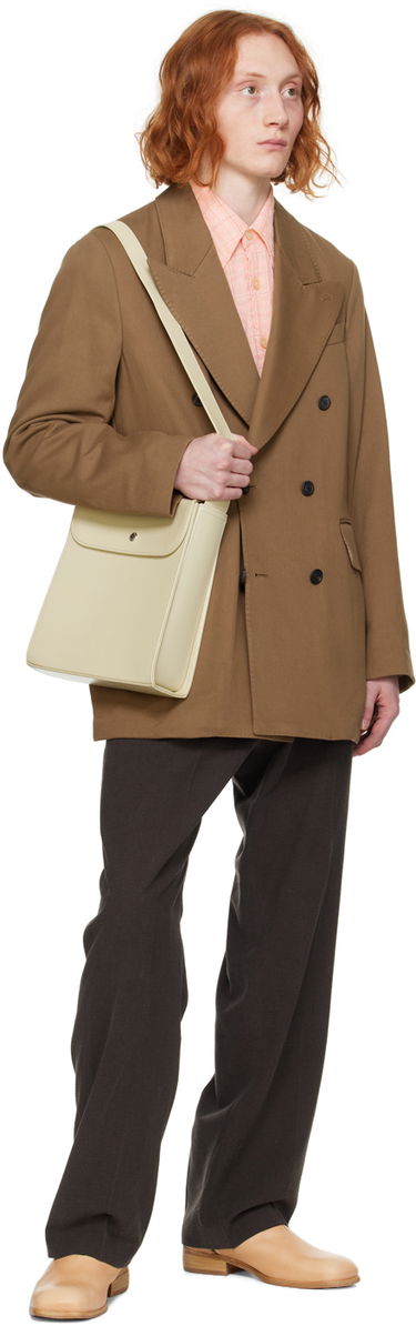 Taška cez rameno OUR LEGACY Our Legacy Extended Crossbody Bag Béžová | A2248EW, 3