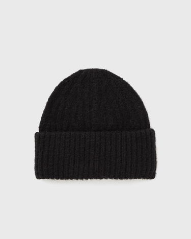 Kulicha American Vintage EAST Knitted Beanie with Ribbed Cuff Čierna | EAST22AH25-NOIR, 2