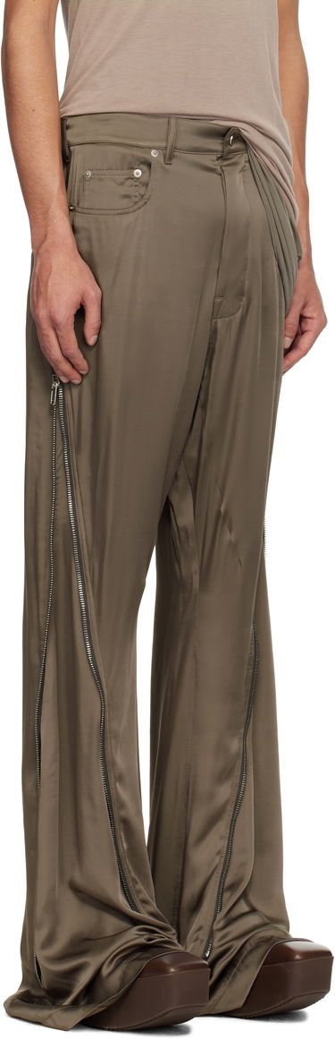 Nohavice Rick Owens Rick Owens Hollywood Bolan Banana Trousers Zelené | RR01E5343 SCH, 1