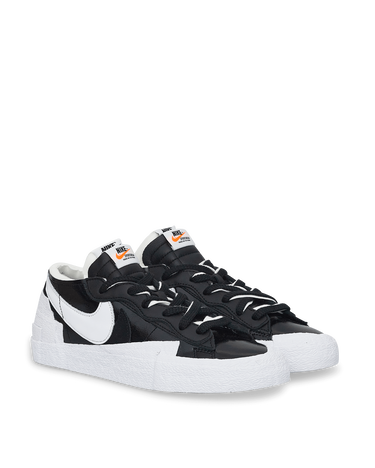 Tenisky a topánky Nike sacai x Blazer Low "Black Patent" Čierna | DM6443-001, 4