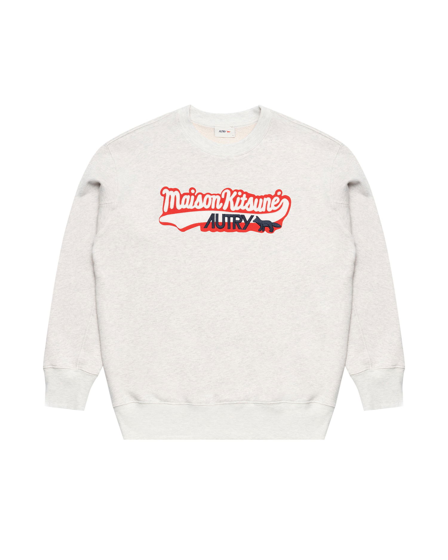 Mikina Autry Autry Action Shoes x Maison Kitsuné Sweatshirt Šedá | SWPXMK1M, 0