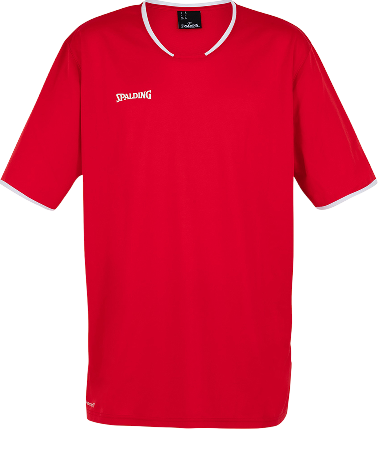 Tričko Spalding Move Shooting V-Neck T-Shirt Červená | 3002141-04, 0