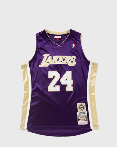 Dres Mitchell & Ness NBA AUTHENTIC JERSEY LOS ANGELES LAKERS HALL OF FAME 1996-2016 KOBE BRYANT #24 Fialová | AJY4CP20022-LALPURP96KBR, 2