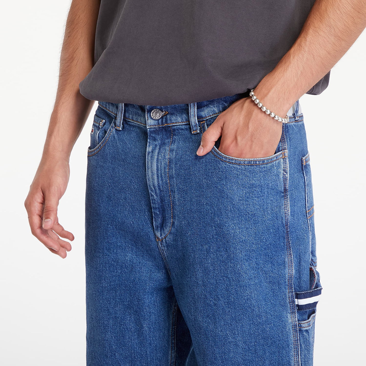 Džínsy Tommy Hilfiger Skater Carpenter Archive Jeans Denim Medium Modrá | DM0DM19288 1A5, 1