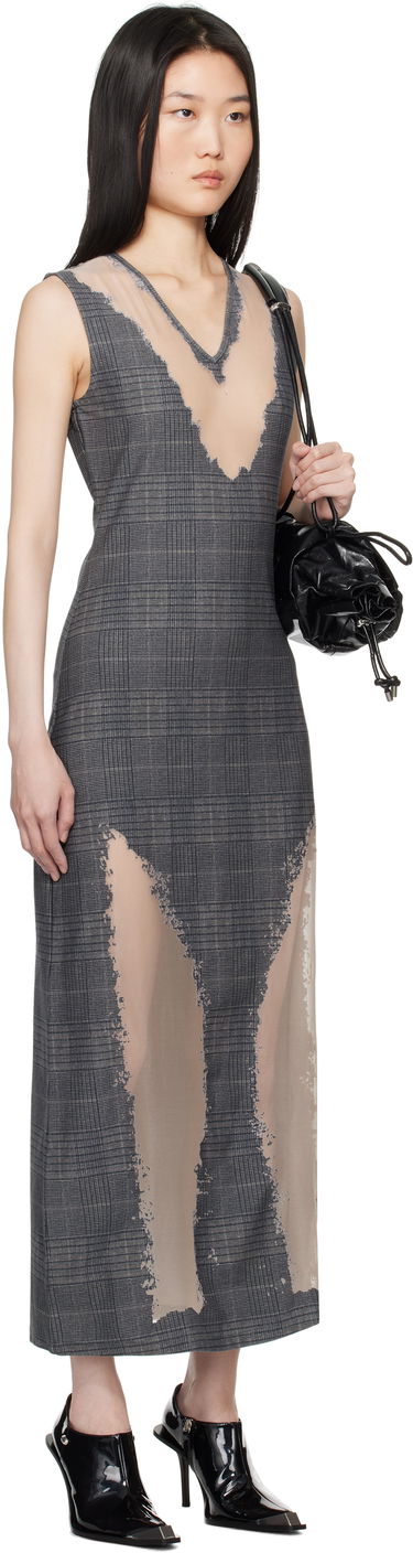 Šaty Diesel Midi D-Myliane Dress Šedá | A17119 0HPAA, 1