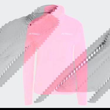 Bunda adidas Performance Terrex Multi Full-Zip Fleece Ružová | IX7710, 3