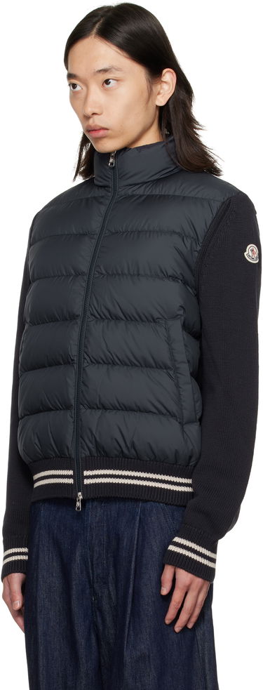 Bunda Moncler Moncler Padded Hybrid Jacket Čierna | K20919B00032M1509, 3